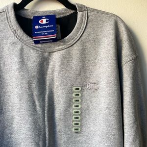 Gray champion crewneck